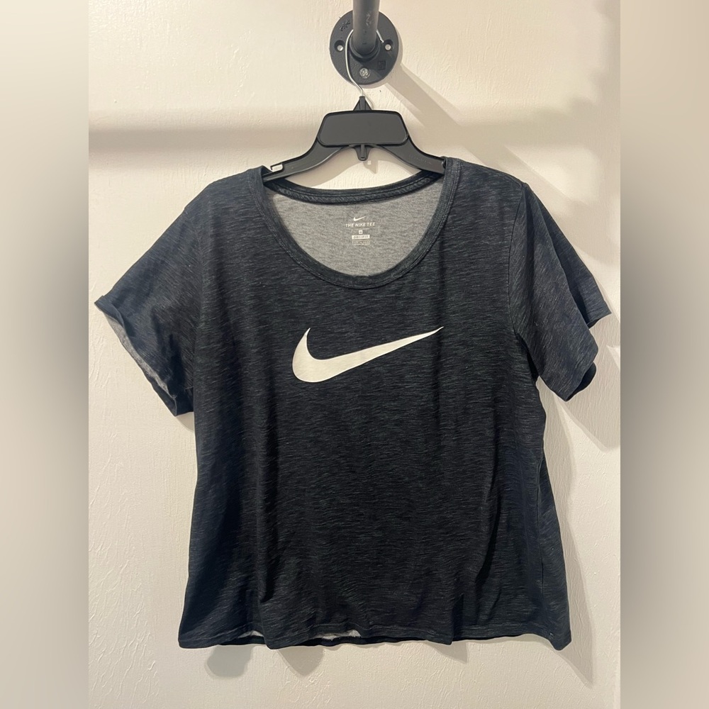 Nike Women's Dark Grey T-Shirt